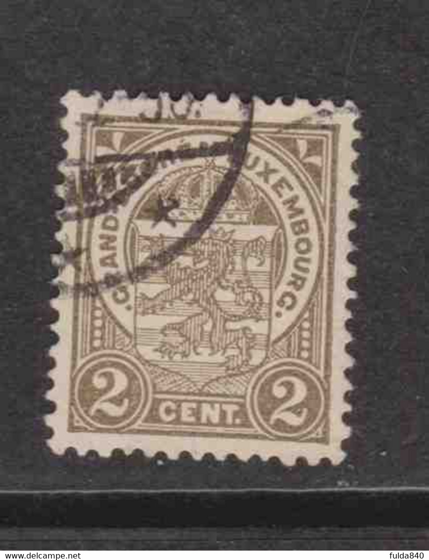 Gd DUCHE DE LUXEMBOURS  (Y&T) 1907/19 - N°90  *Ecusson*    2c. Obli () - 1907-24 Coat Of Arms