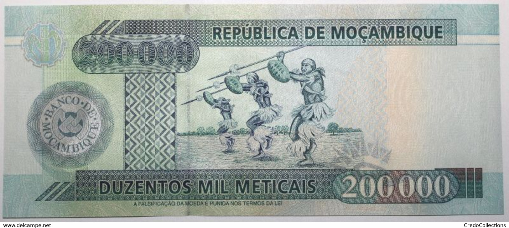 Mozambique - 200000 Meticais - 2003 - PICK 141 - NEUF - Mozambique