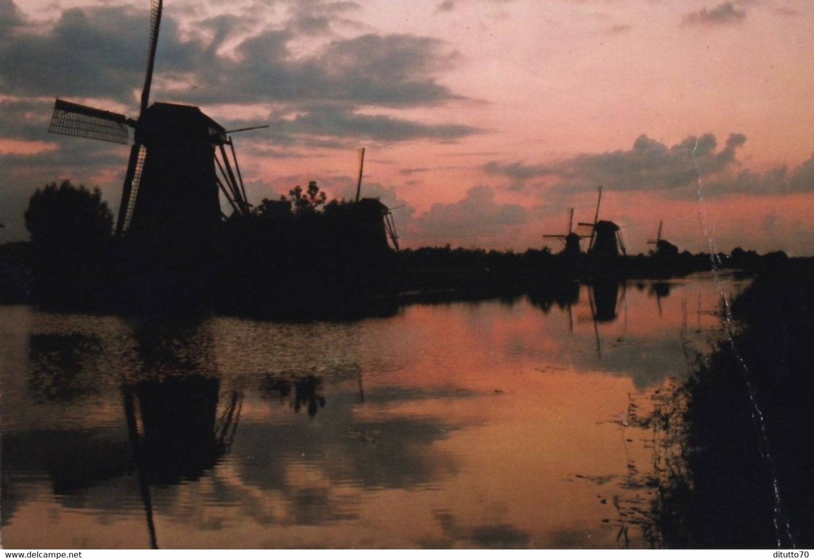 Kinderduk - Holland - Formato Grande Viaggiata – E 17 - Kinderdijk