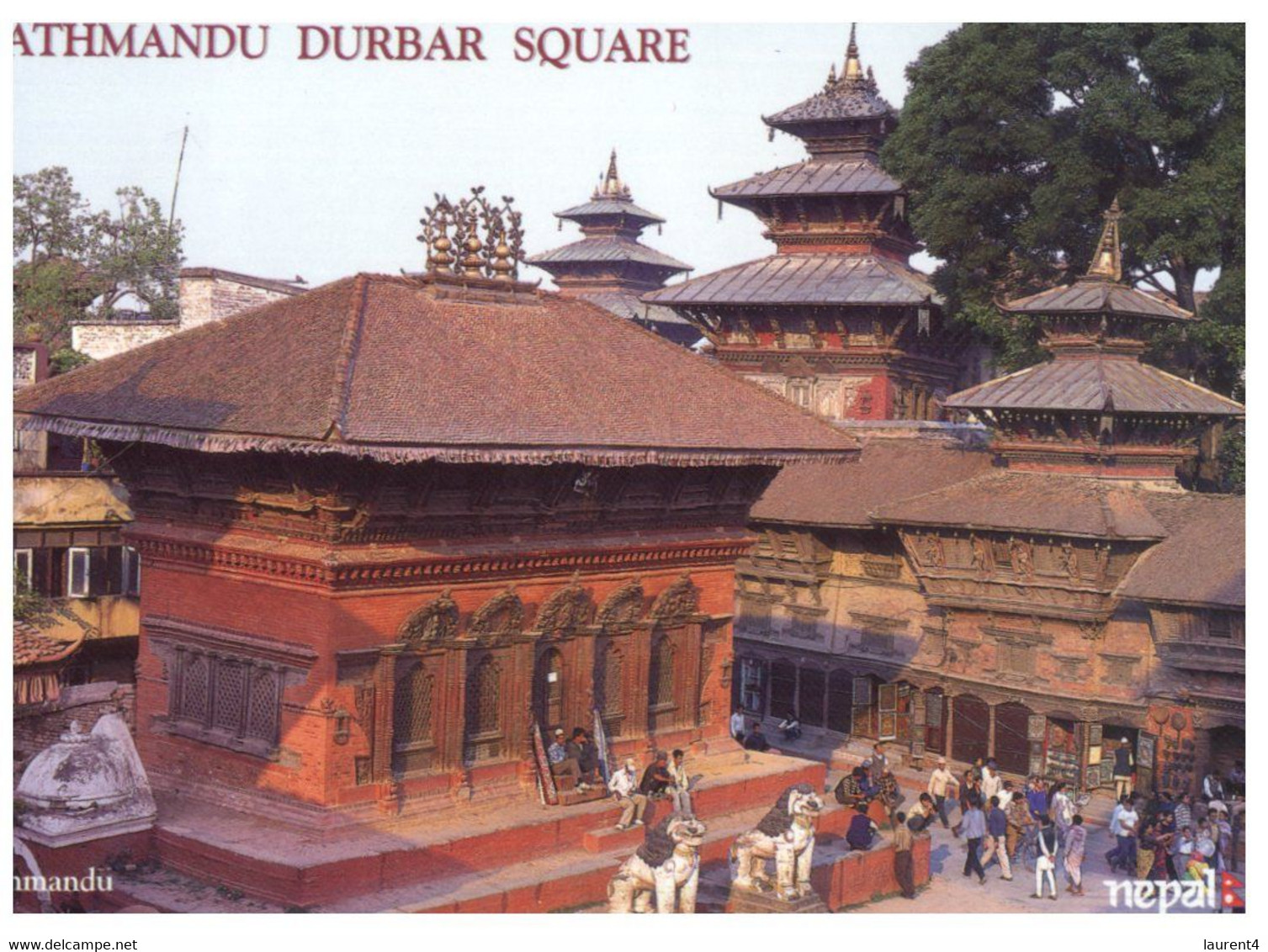 (II (ii) 28) (ep) Nepal Posted To Australia  - Kathmandu Durbar Square - Népal