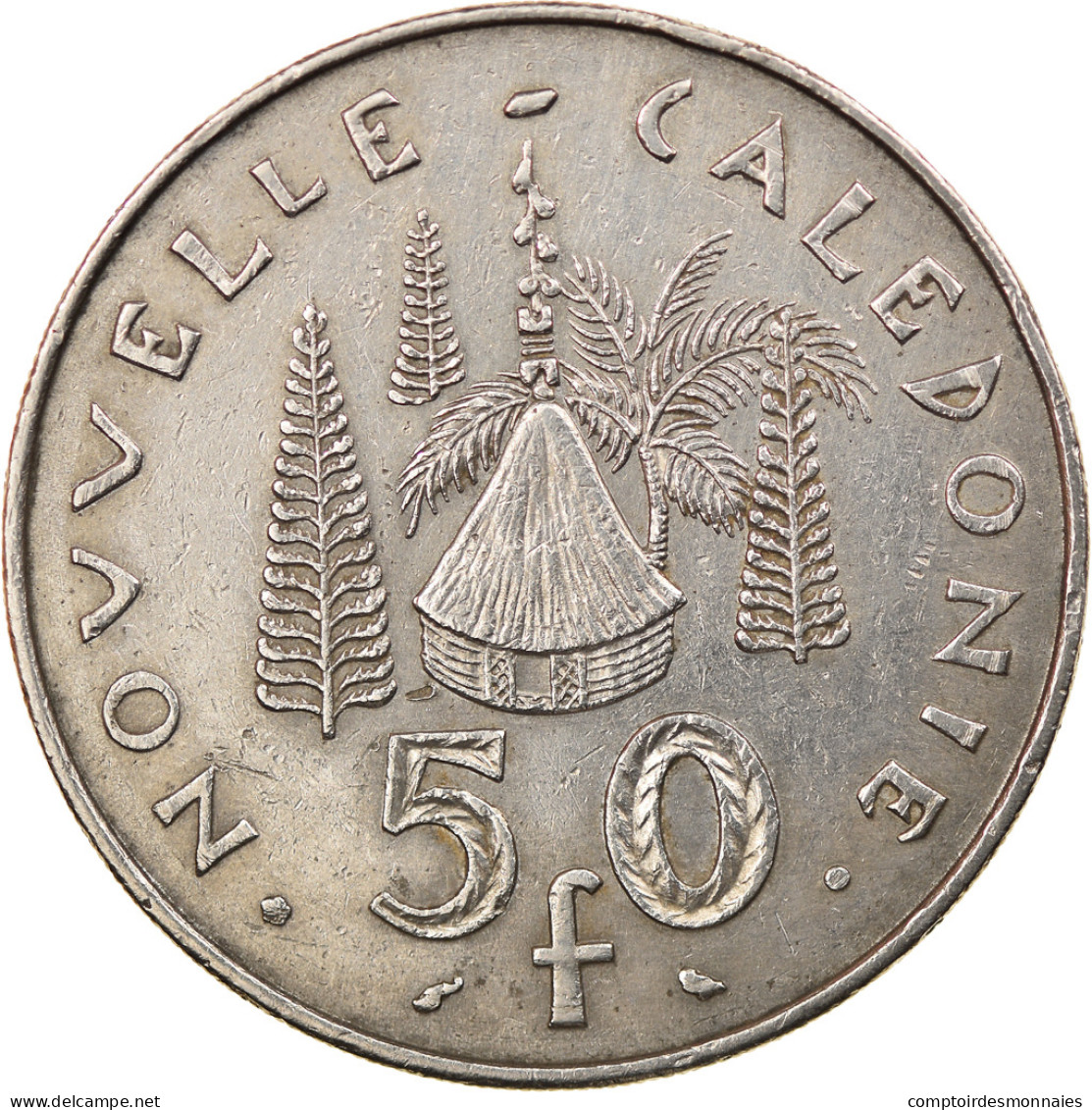 Monnaie, Nouvelle-Calédonie, 50 Francs, 1972, Paris, TTB, Nickel, KM:13 - Neu-Kaledonien