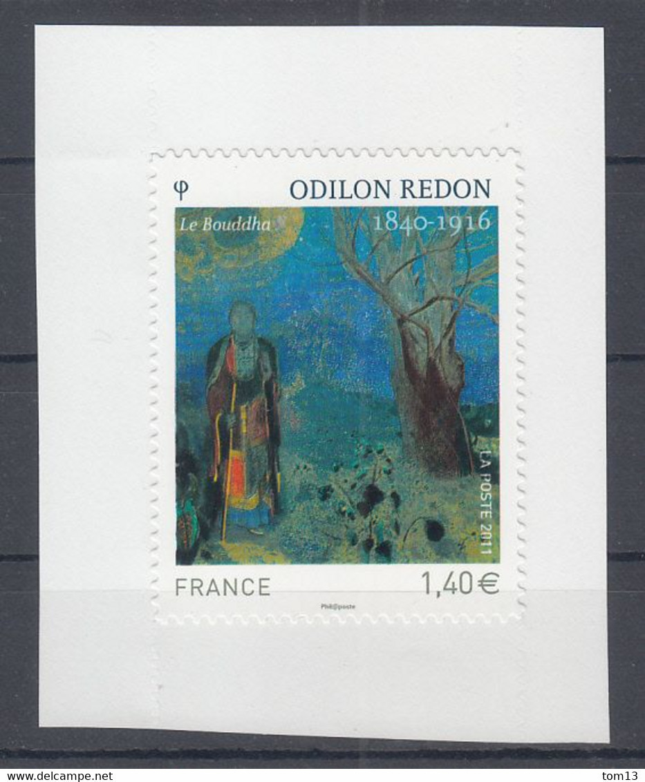 Odilon Redon, Bouddha, AUTO ADHESIF N° 551,  2011  Neuf **   Grande Marge - Other & Unclassified