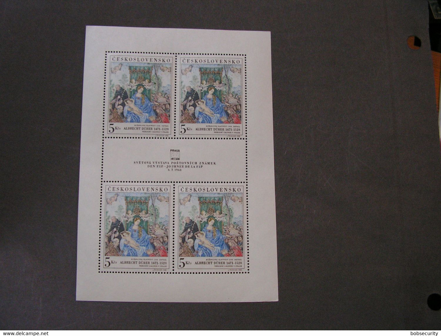 CSR Klbg . 1968  FIP 1805 ** MNH  €  25,00 - Blocchi & Foglietti