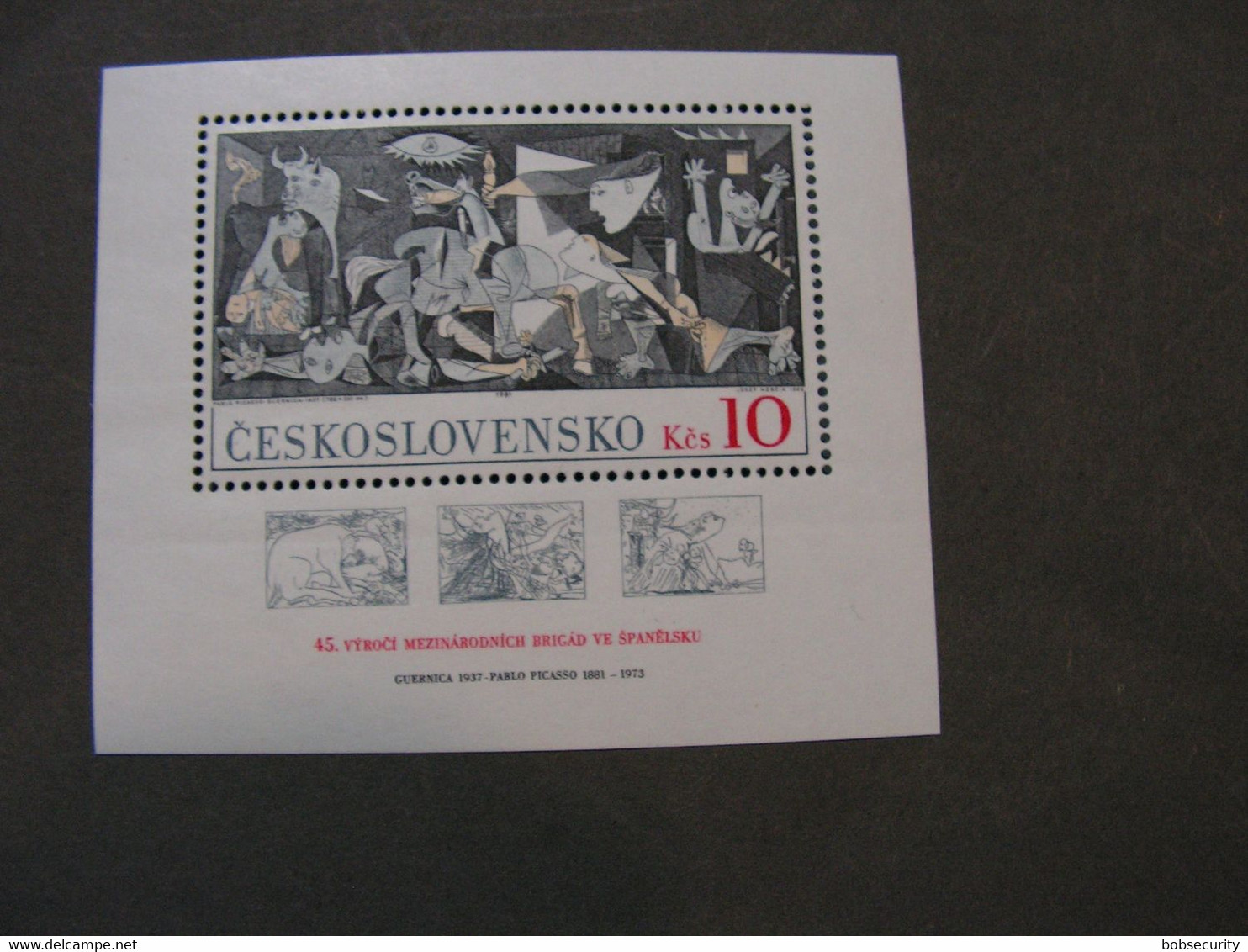 CSR Klbg . 1981  Bl. 45  ** MNH Picasso  €  4,00 - Blocks & Kleinbögen