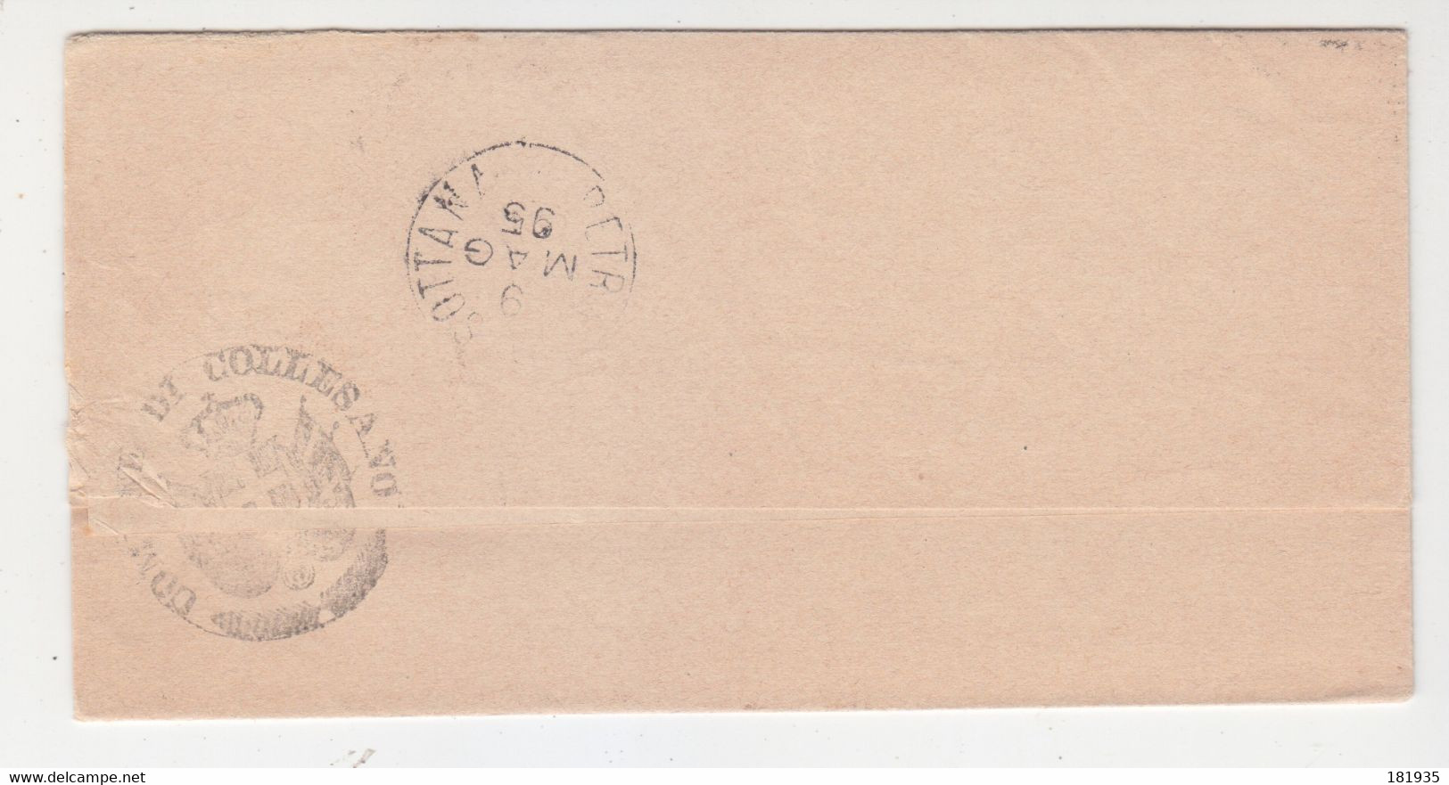 Cover Lettera Affr.Umberto-Viaggiata Italy Italia - Other & Unclassified