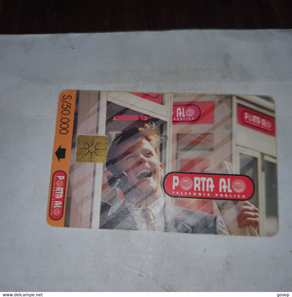 Ecuador-porta Al-(9)-(s/.50.000)-(9038D5C)-(lokking Out Side)-used Card+1card Prepiad Free - Ecuador