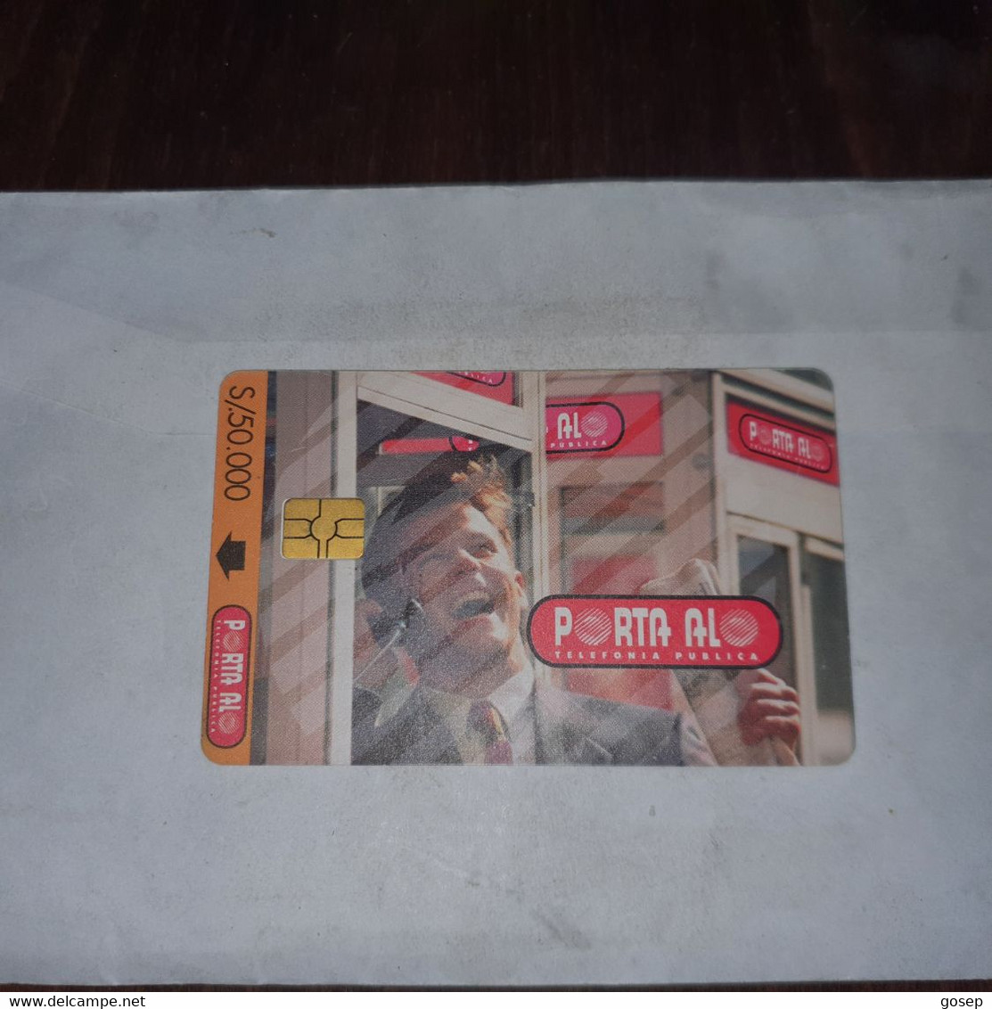 Ecuador-porta Al-(10)-(s/.50.000)-(90290CB)-(lokking Out Side)-used Card+1card Prepiad Free - Ecuador