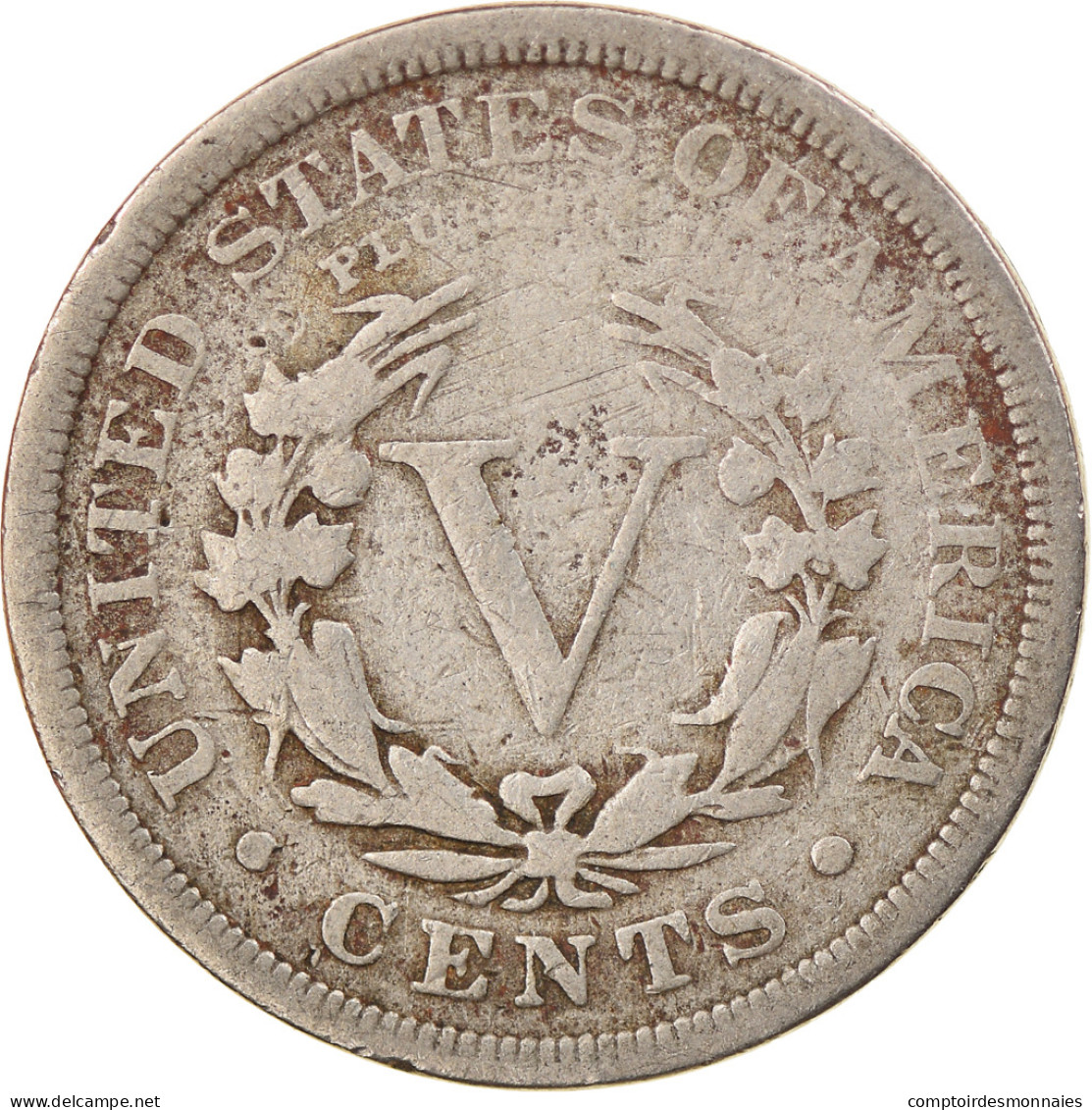 Monnaie, États-Unis, Liberty Nickel, 5 Cents, 1903, U.S. Mint, Philadelphie - 1883-1913: Liberty (Libertà)