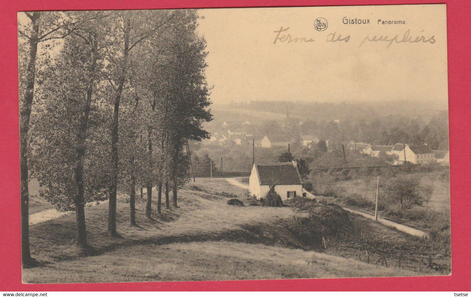 Gistoux - Panorama - 1934 ( Voir Verso ) - Chaumont-Gistoux