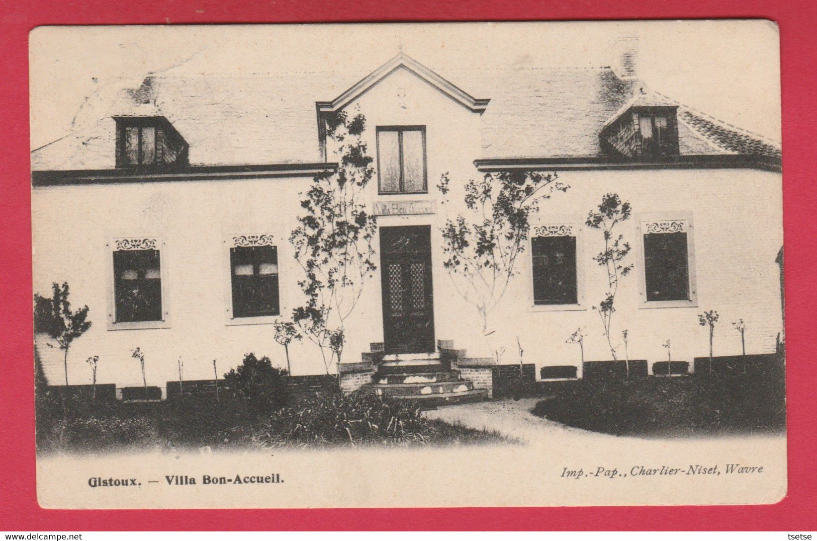 Gistoux - Villa Bon-Acceuil - 1906 ( Voir Verso ) - Chaumont-Gistoux