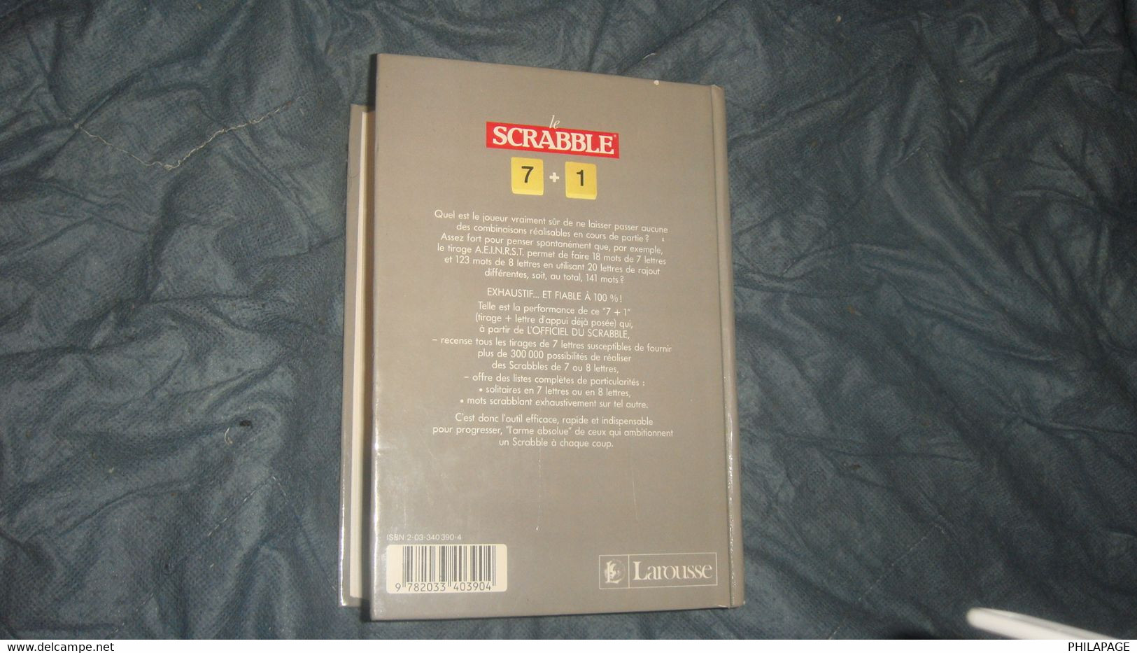 Le Scrabble, 7+1, De Michel Pialat - Palour Games