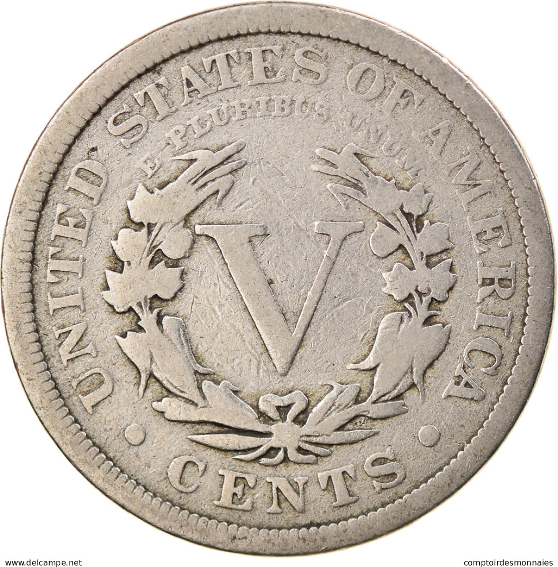Monnaie, États-Unis, Liberty Nickel, 5 Cents, 1899, U.S. Mint, Philadelphie - 1883-1913: Liberty (Libertà)