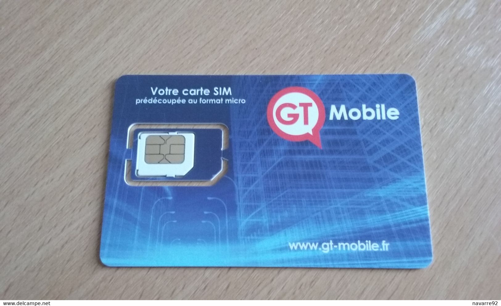 JOLIE CARTE GSM SIM GT MOBILE T.B.E !!! - Otros & Sin Clasificación