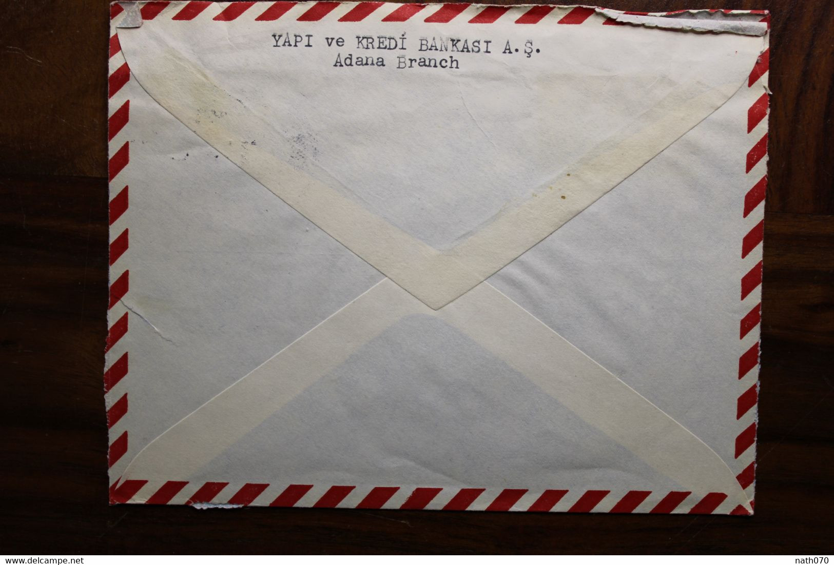 1973 Turquie Türkei Air Mail Cover Enveloppe Par Avion Allemagne Seul Solo - Cartas & Documentos