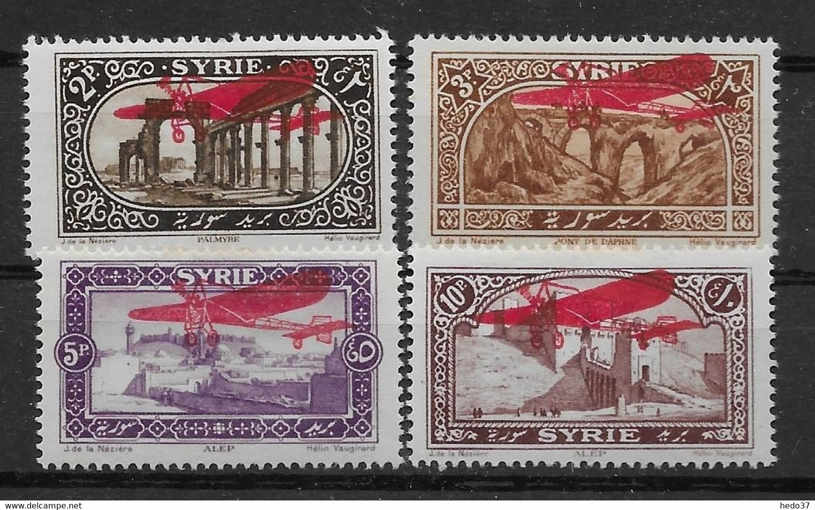 Syrie Poste Aérienne N°30/33 - Neuf * Avec Charnière - TB - Airmail