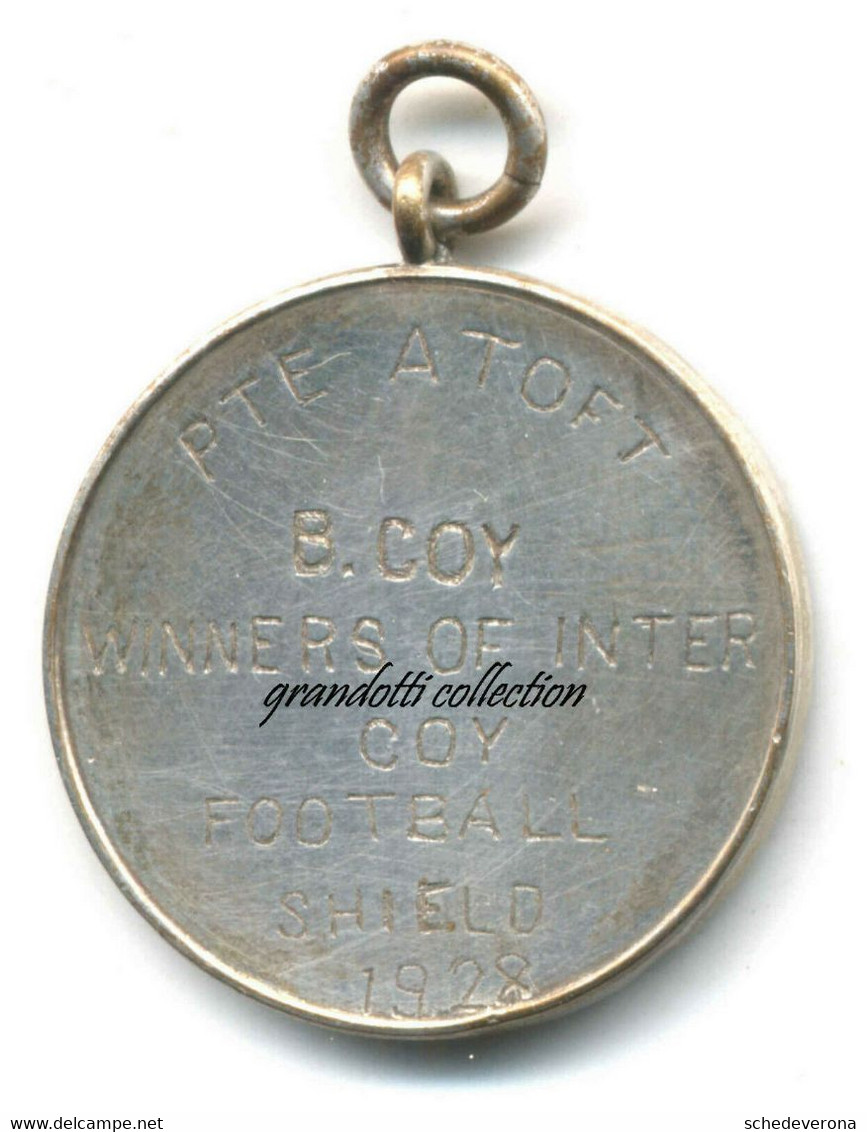 INDIA XIV WEST YORKSHIRE REGIMENT MEDAL WINNER OF INTER COY FOOTBALL SHIELD 1928 - Professionals/Firms