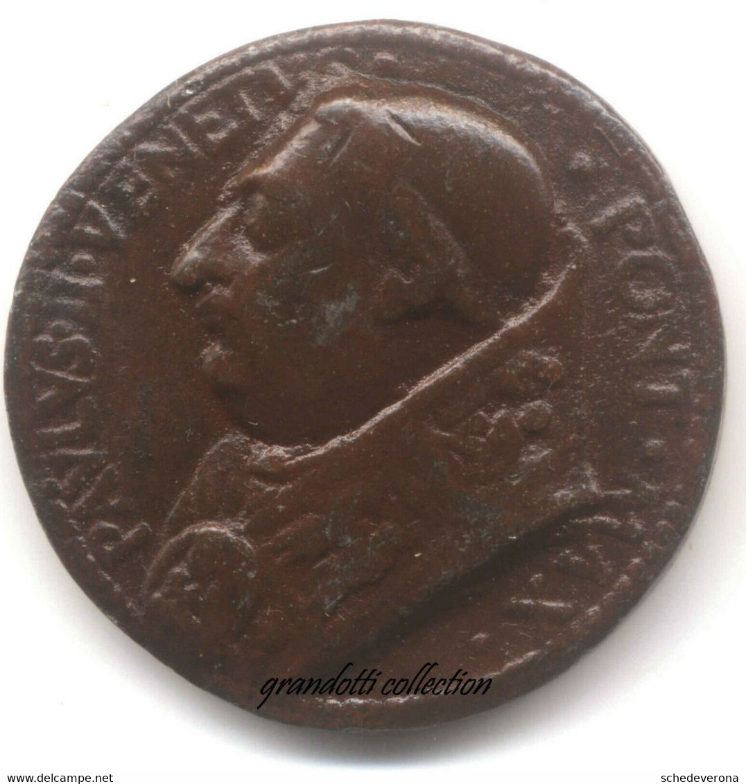 PAPA PAOLO II UDIENZE PUBBLICHE 1469 MEDAGLIA FUSIONE ORIGINALE - Royal/Of Nobility