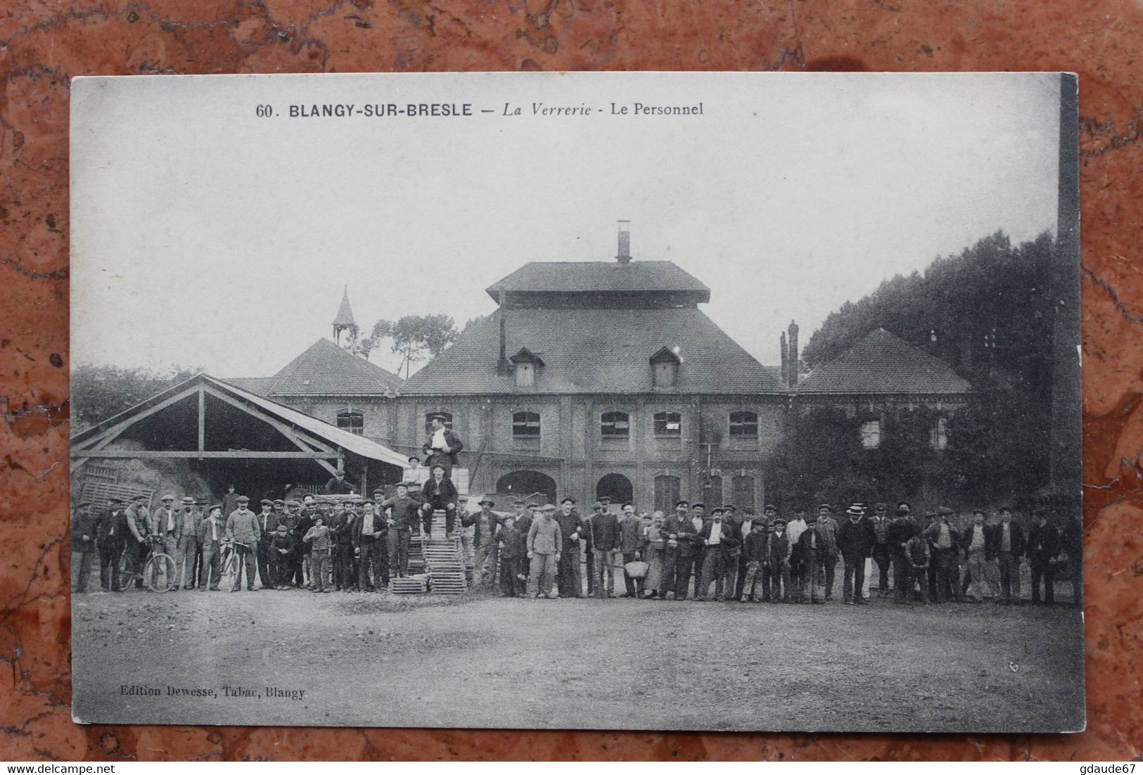 BLANGY-SUR-BRESLE (76) LA VERRERIE - LE PERSONNEL - Blangy-sur-Bresle