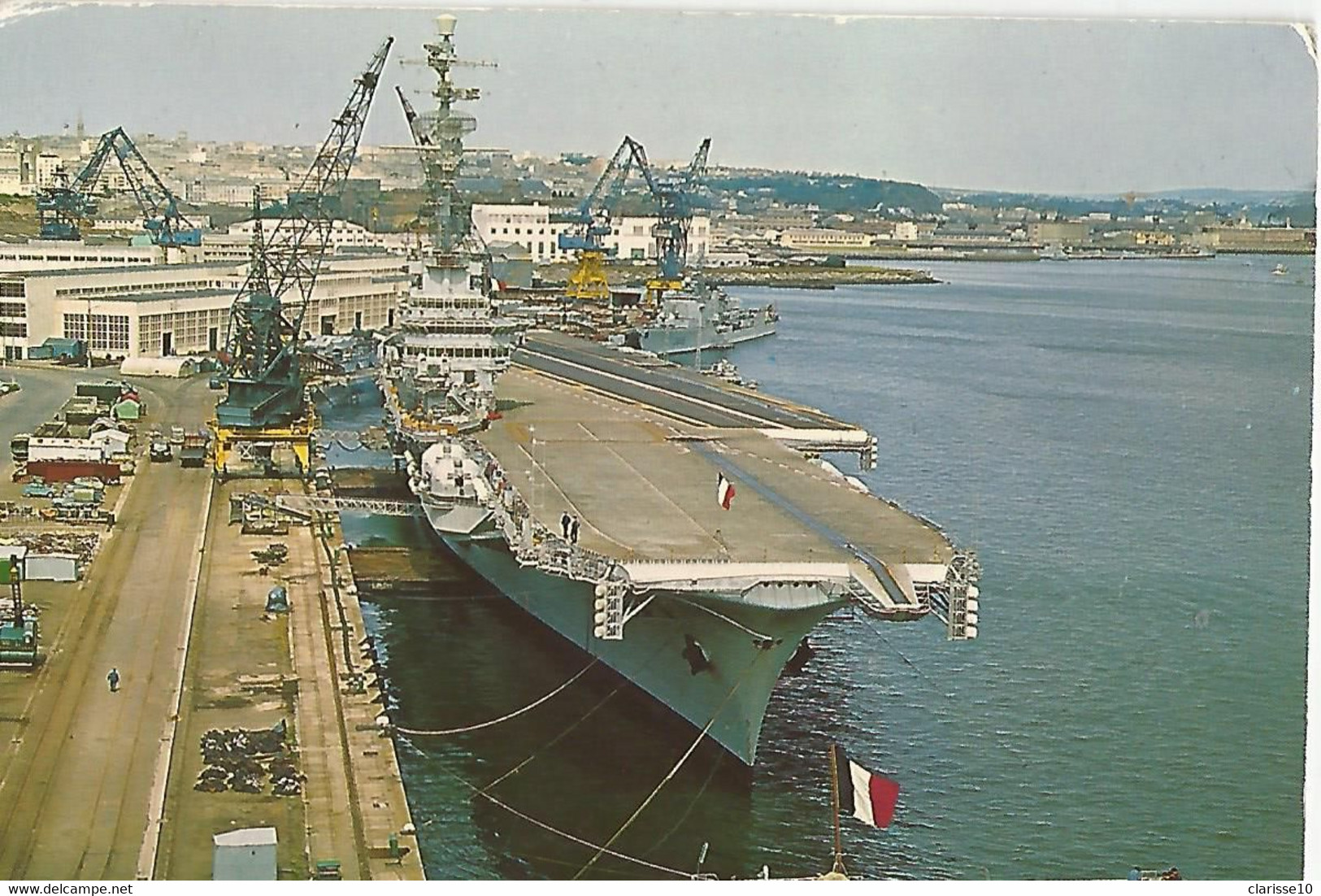 Bateaux  La Bretagne Porte Avions Clemenceau - Guerra