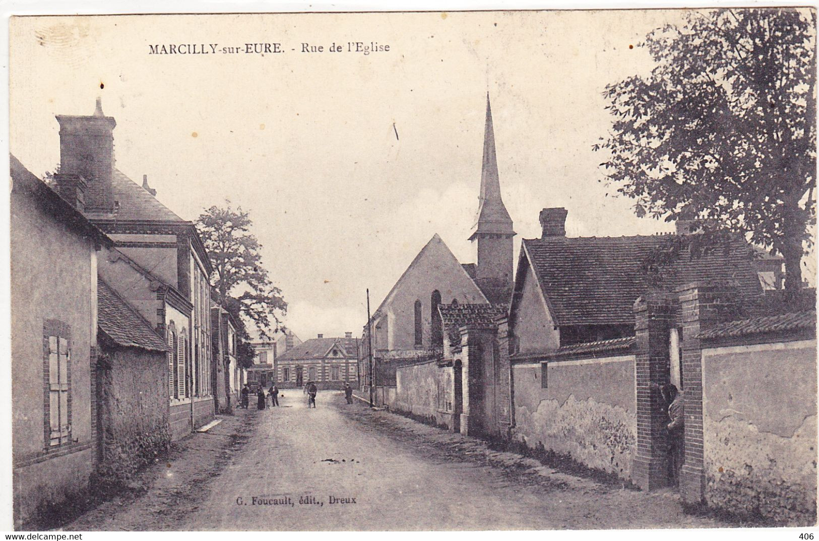 Rue De L'Eglise - Marcilly-sur-Eure