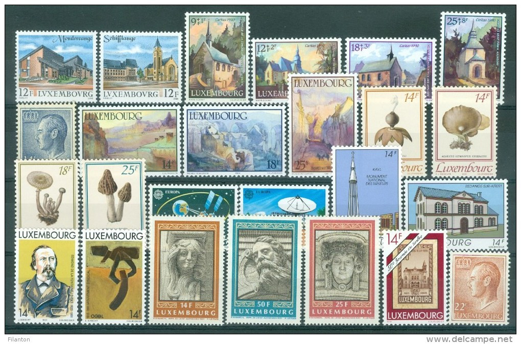 LUXEMBOURG - Selectie Nr 36 - MNH** - Cote 33,10 € - à 10% !!! - Collections