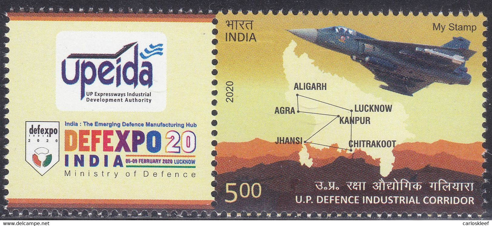 India - My Stamp New Issue 05-02-2020  (Yvert 3333) - Unused Stamps