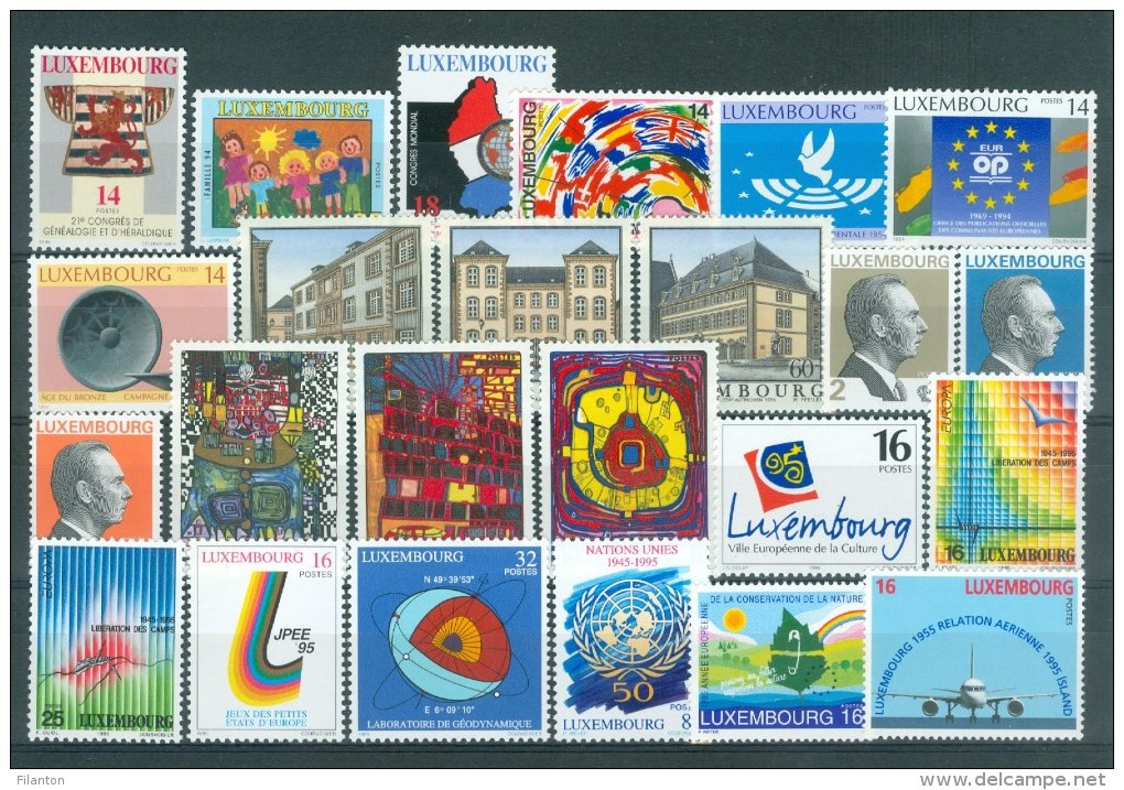 LUXEMBOURG - Selectie Nr 54 - MNH** - Cote 33,50 € - à 10% !!! - Verzamelingen