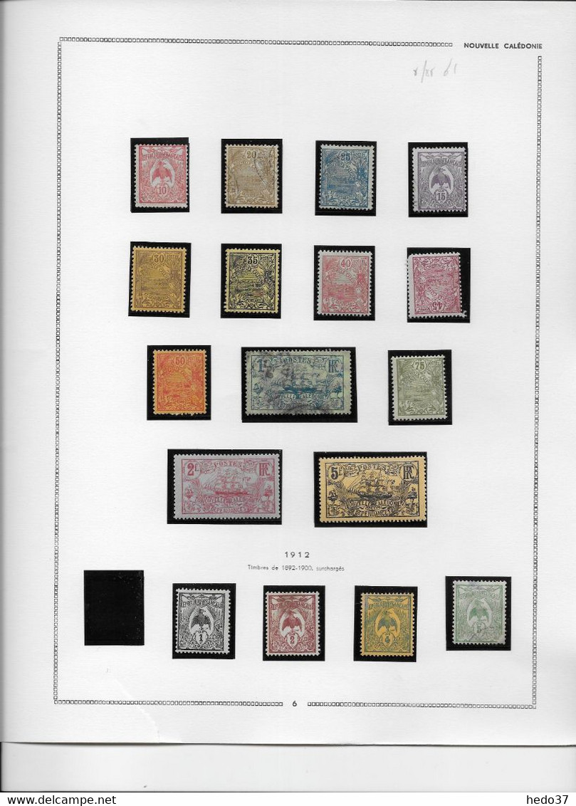 Nouvelle Calédonie - Collection Vendue Page Par Page - Timbres Neufs */oblitérés - B/TB - Lots & Serien