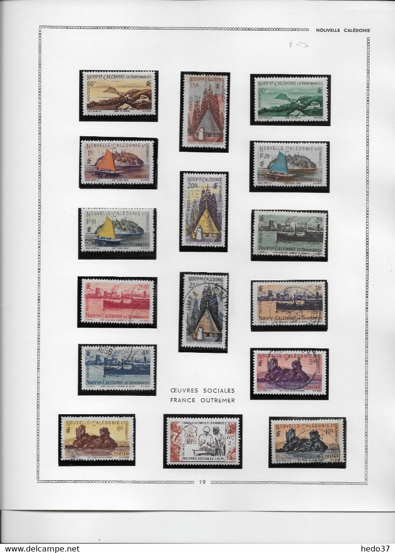 Nouvelle Calédonie - Collection Vendue Page Par Page - Timbres Neufs * Avec Charnière/oblitérés - TB - Verzamelingen & Reeksen