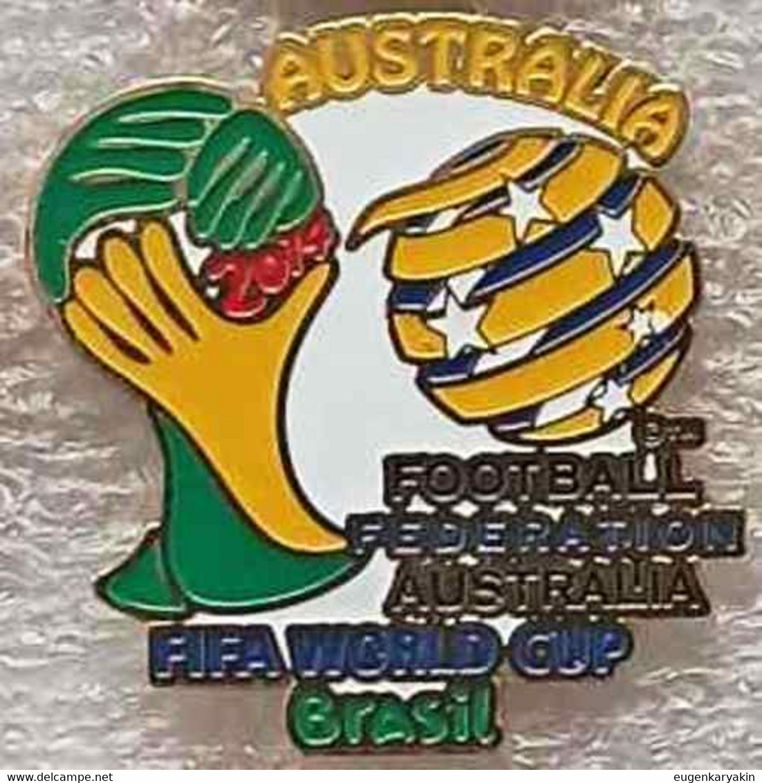 Pin FIFA 2014 Australia Team - Calcio