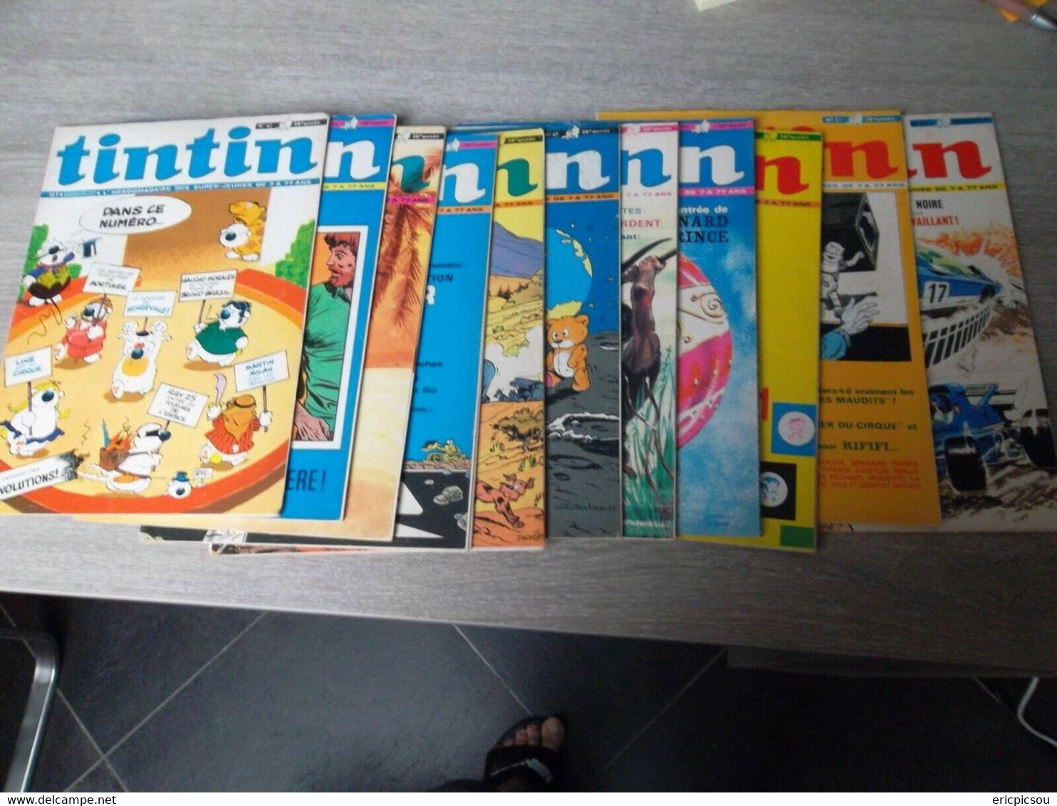 Tintin ( Magazine L'hebdomadaire ) Année 1971