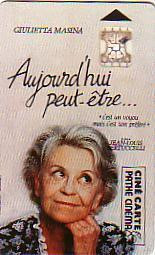 FRANCE CINECARTE AUJOURD'HUI PEUT ETRE MAMIE GRAND MERE NEUVE MINT - Movie Cards