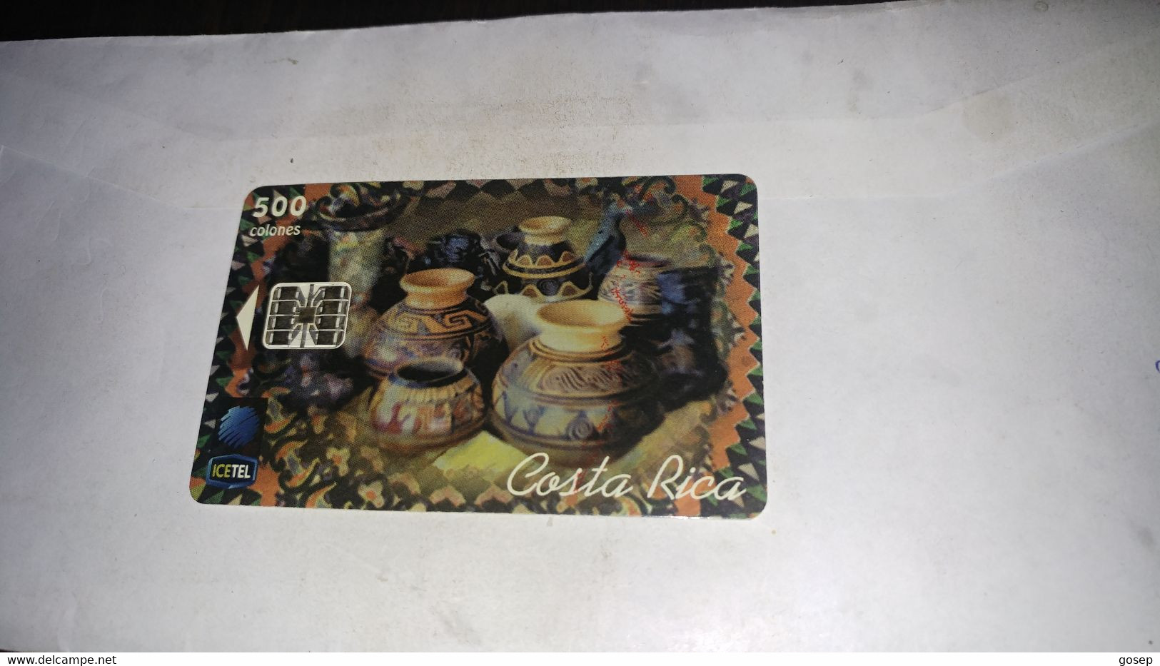 Costa Rica-asi Es Mi Tierra-(25)-(0004579108)-(c500)-(tirage-366.000)-used Card - Costa Rica