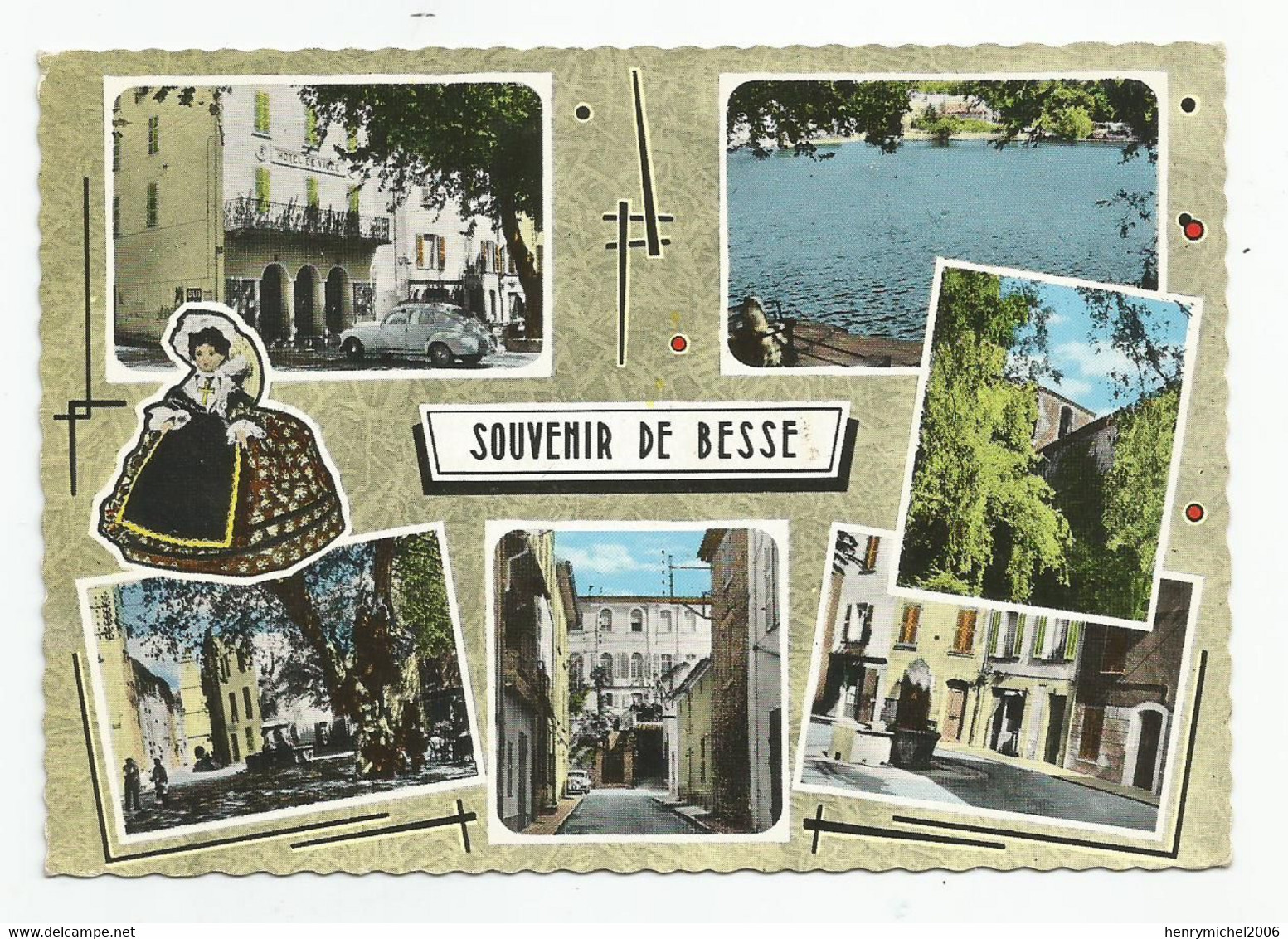 83 Var Besse Sur Issole Souvenir De Besse Ed Caujolle Marseille - Besse-sur-Issole