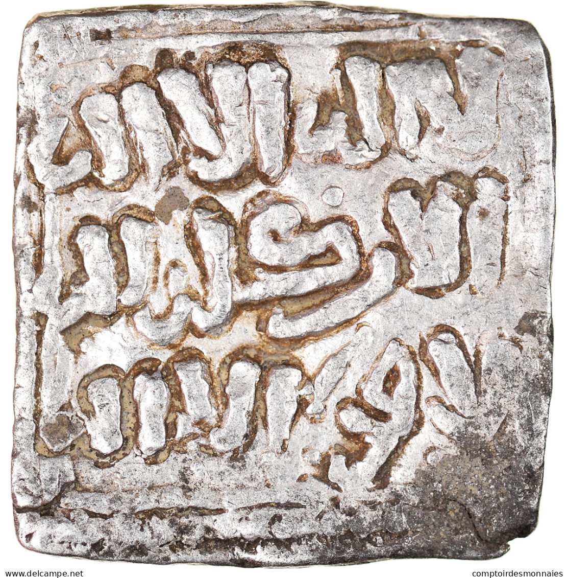 Monnaie, Almohad Caliphate, Millares, 1162-1269, Christian Imitation, TB+ - Islamitisch