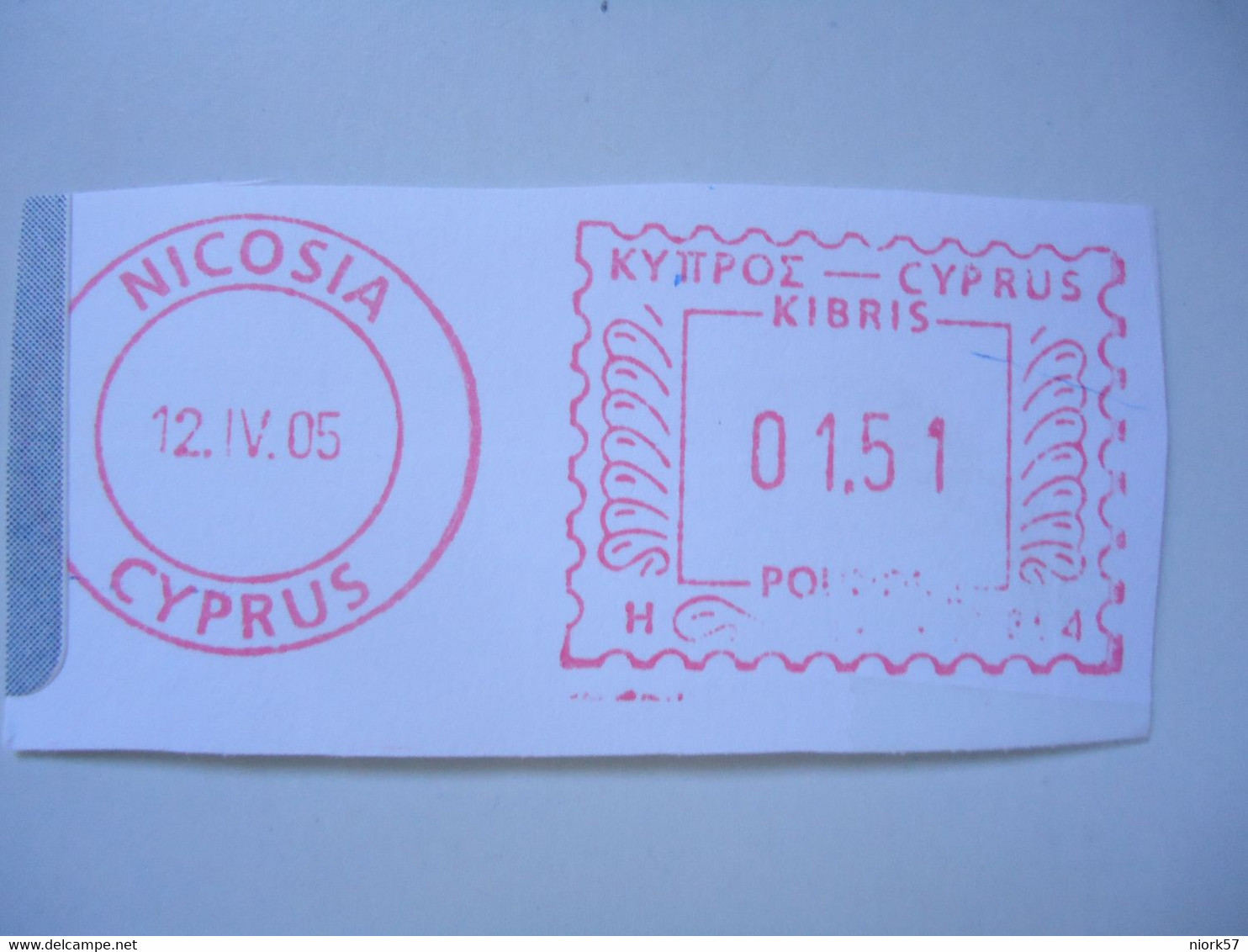 CYPRUS   MACHINE POSTMARK - Other & Unclassified