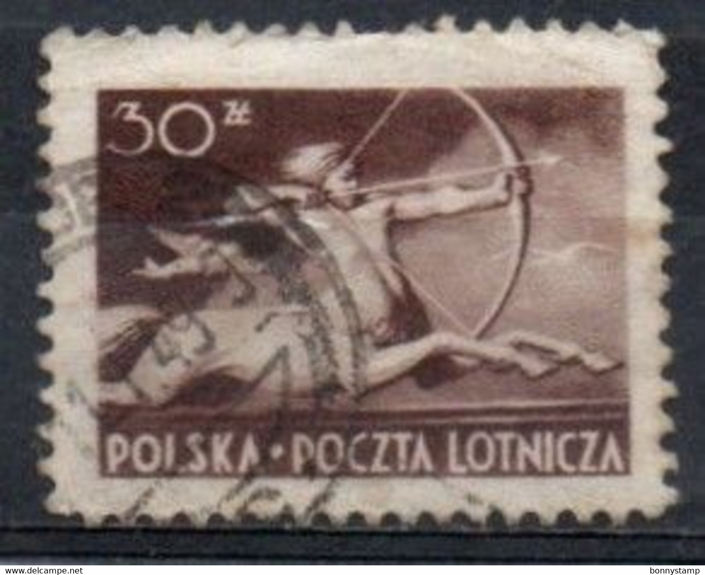 Polonia, 1948 - 30z Centaur - Nr.C23 Usato° - Oblitérés