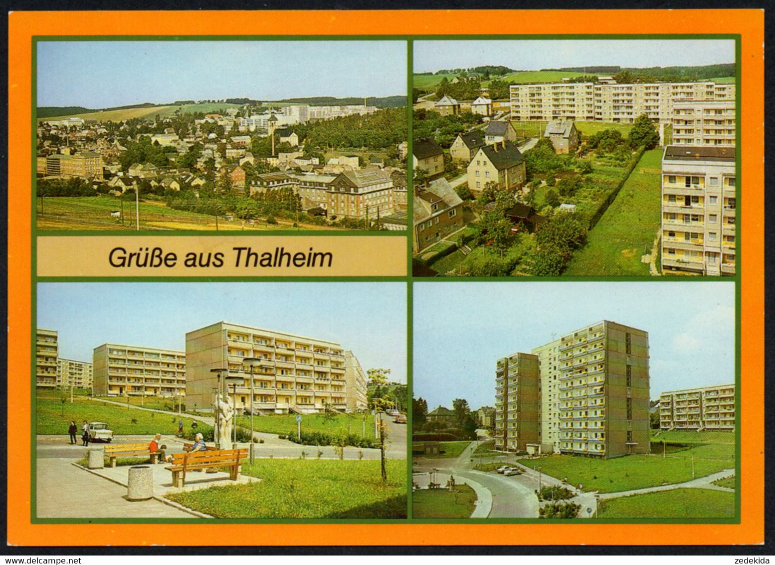 E8544 - TOP Thalheim Neubauten Neubaugebiet (3) - Bild Und Heimat Reichenbach - Stollberg (Erzgeb.)