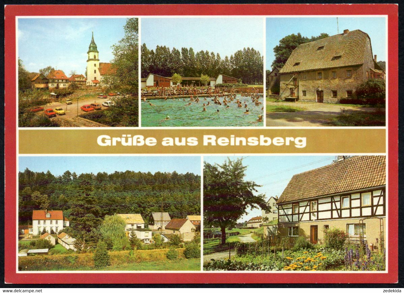 E8585 - TOP Reinsberg - Bild Und Heimat Reichenbach - Reinsberg (Sachsen)