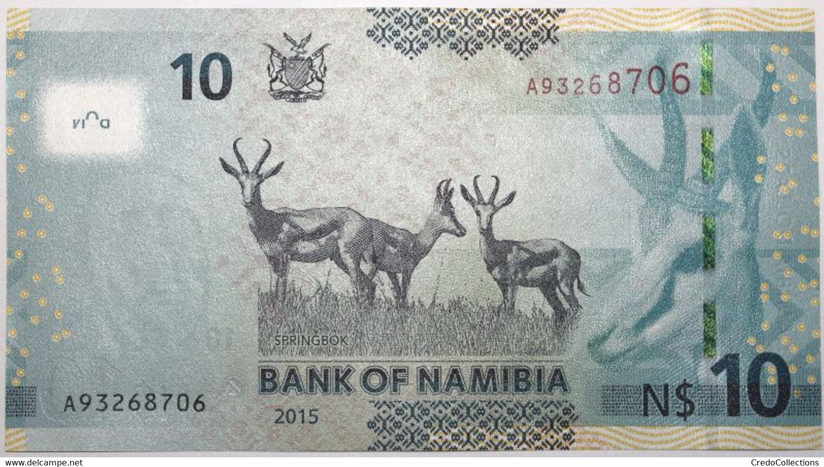 Namibie - 10 Dollars - 2015 - PICK 16 - NEUF - Namibie