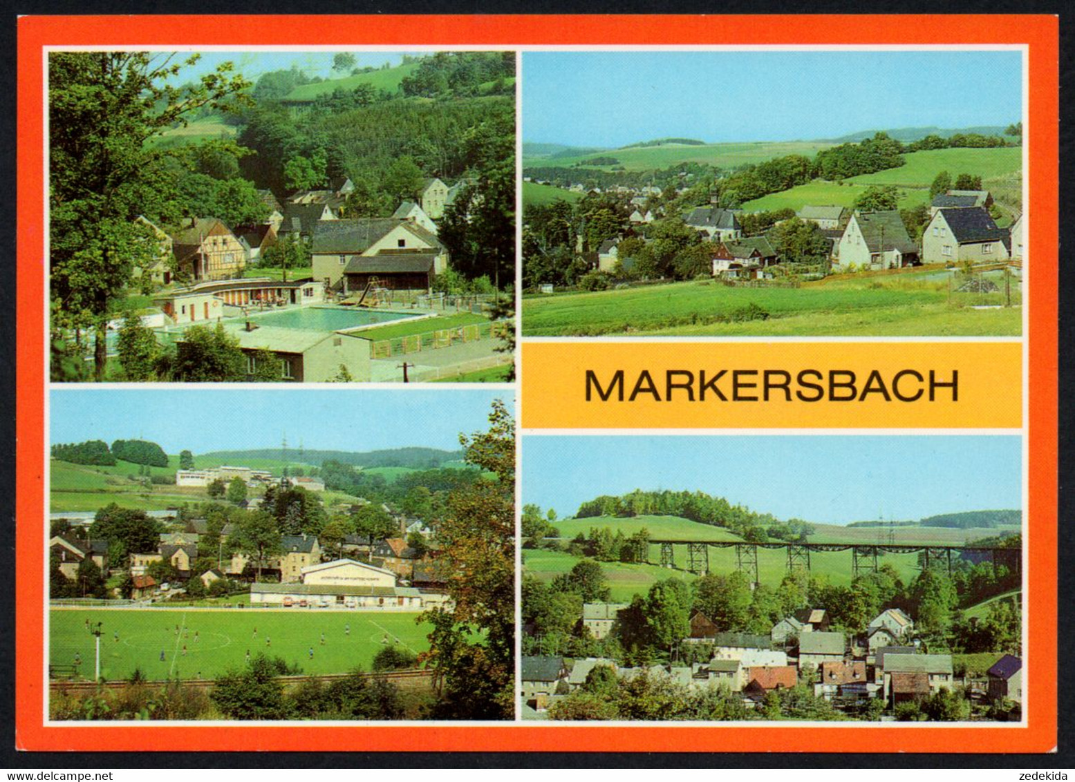 E8603 - TOP Markersbach Freibad - Bild Und Heimat Reichenbach - Markersbach