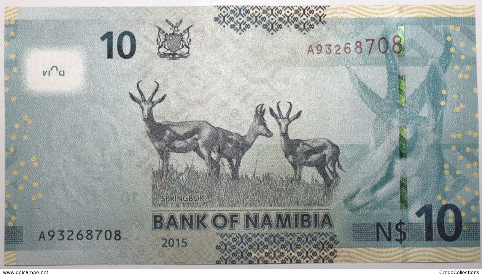 Namibie - 10 Dollars - 2015 - PICK 16 - NEUF - Namibie