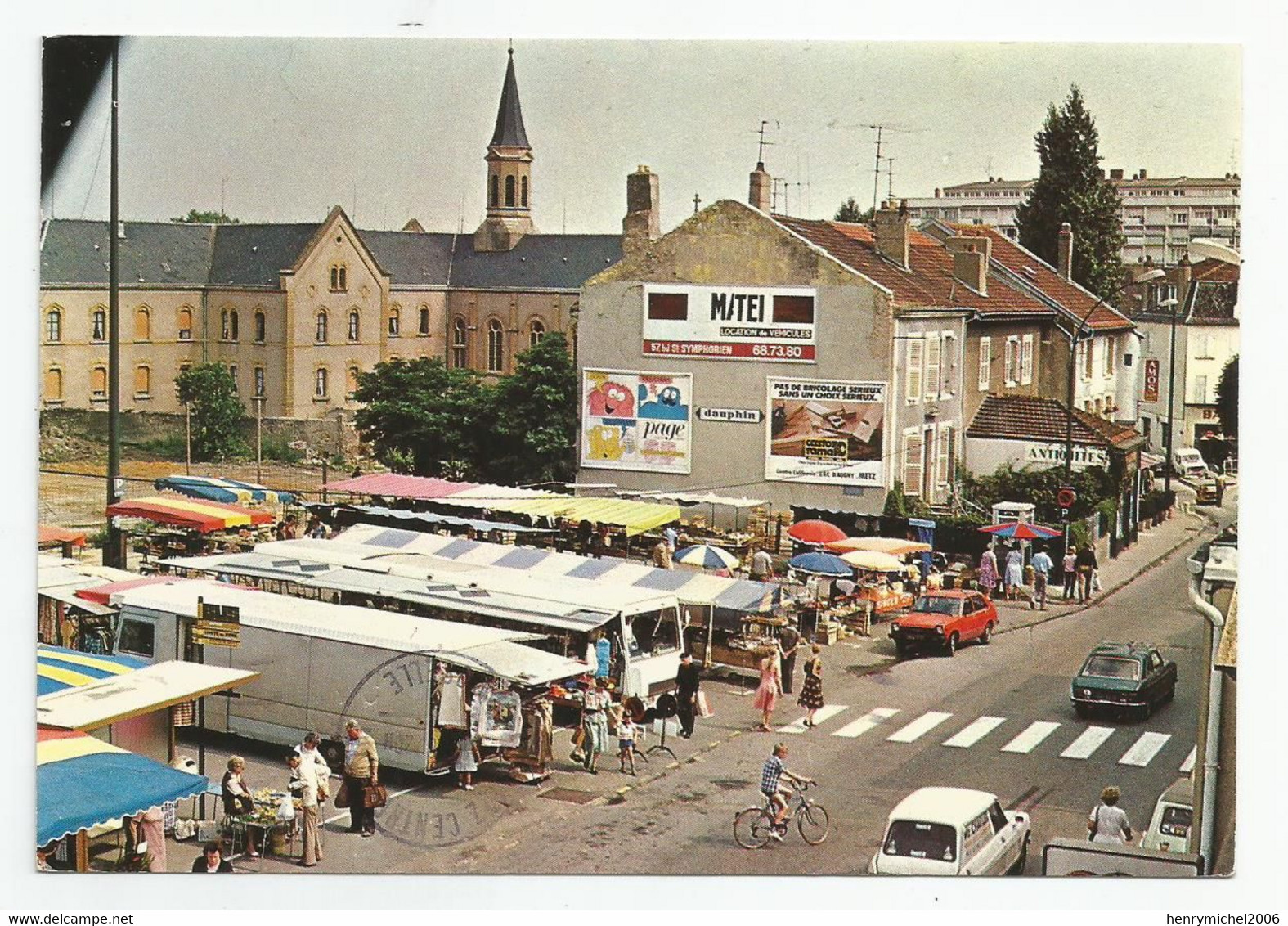 57 Moselle Montigny Les Metz Jour Du Marché Place De La Nation - Sonstige & Ohne Zuordnung