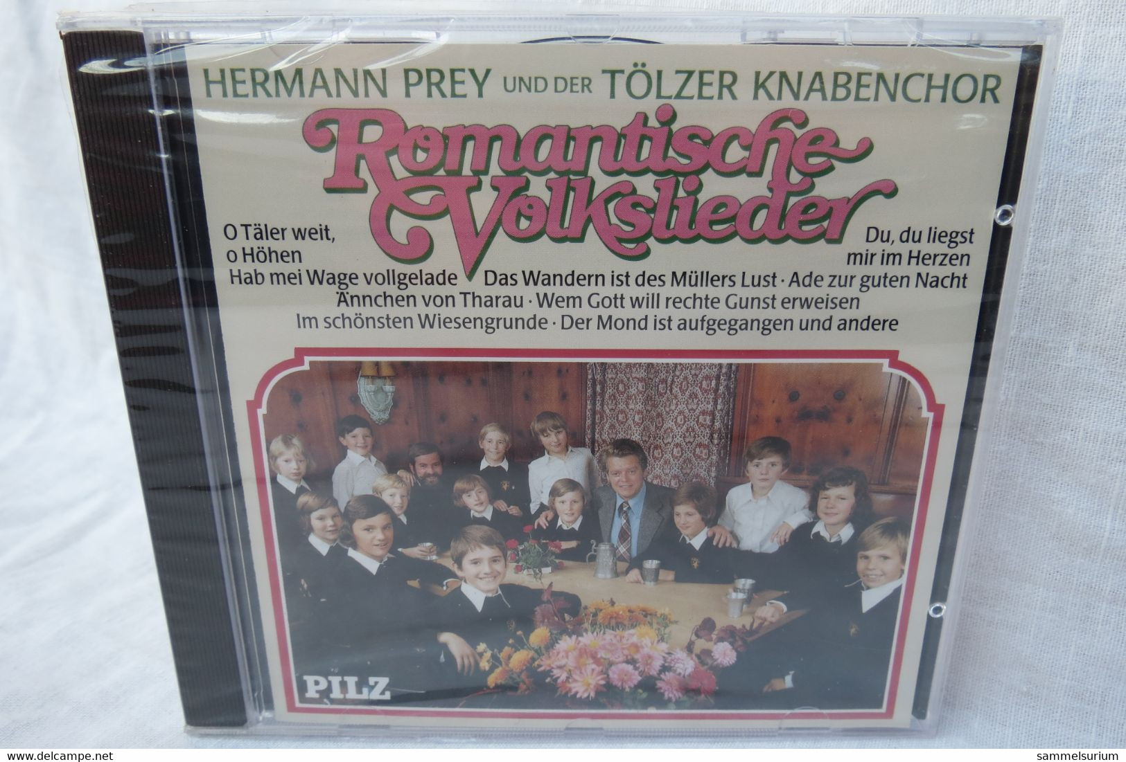 CD "Hermann Prey Und Der Tölzer Knabenchor" Romantische Volkslieder (ungespielt, Noch Original Eingeschweißt) - Autres - Musique Allemande