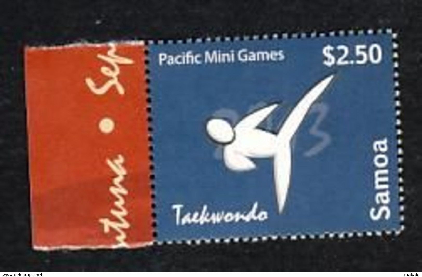 Samoa Mini Jeux Du Pacifique Sud 2013 Taekwondo - Non Classificati