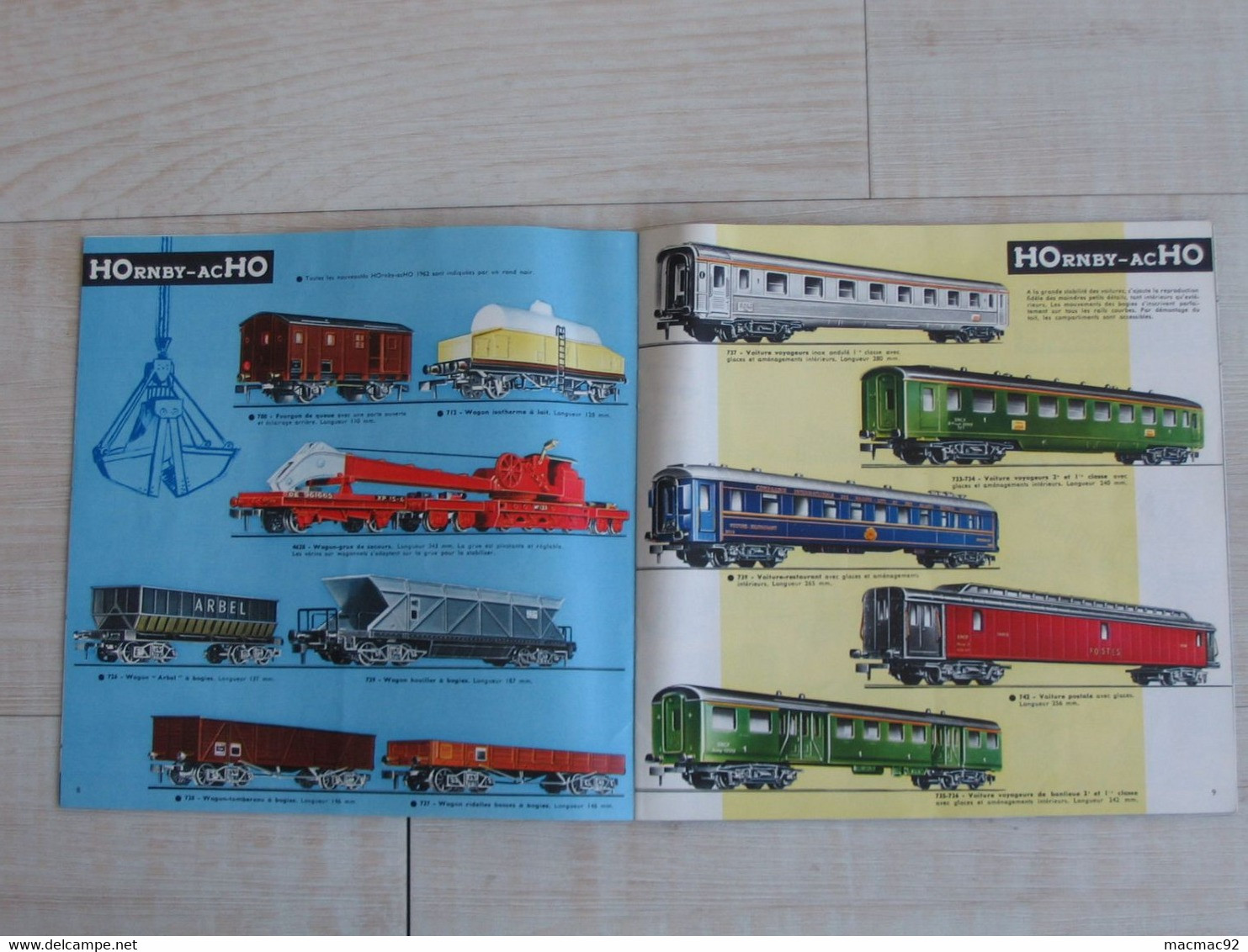 Catalogue MECCANO 1962-1963 - Trains HOrnby-acHO - Avec Prix De Vente Au Détail   **** EN ACHAT IMMEDIAT **** - Otros & Sin Clasificación