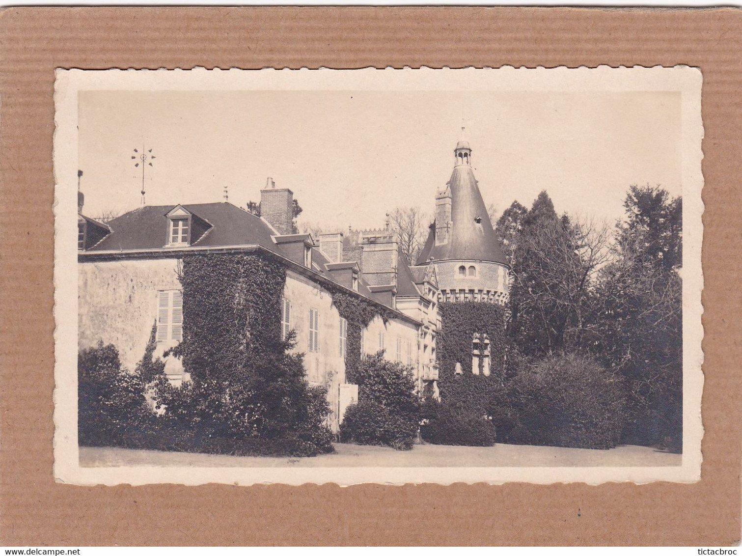 CPA 85 Les Herbiers Château Du Landreau - Les Herbiers