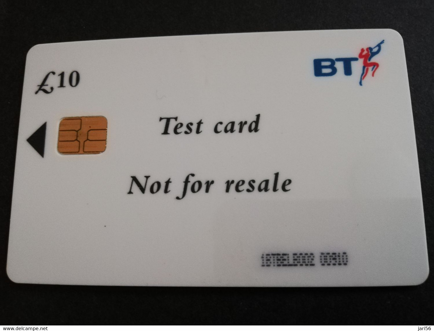 GREAT BRETAGNE  CHIPCARDS / TEST  BT  CARD 10 POUND   PERFECT  CONDITION      **4821** - BT Général