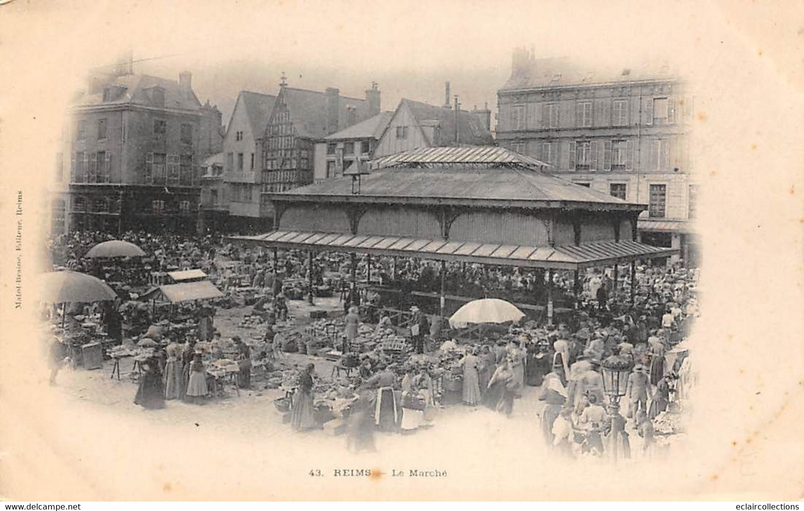 Reims          51          Le Marché         - 4 -      (voir Scan) - Reims