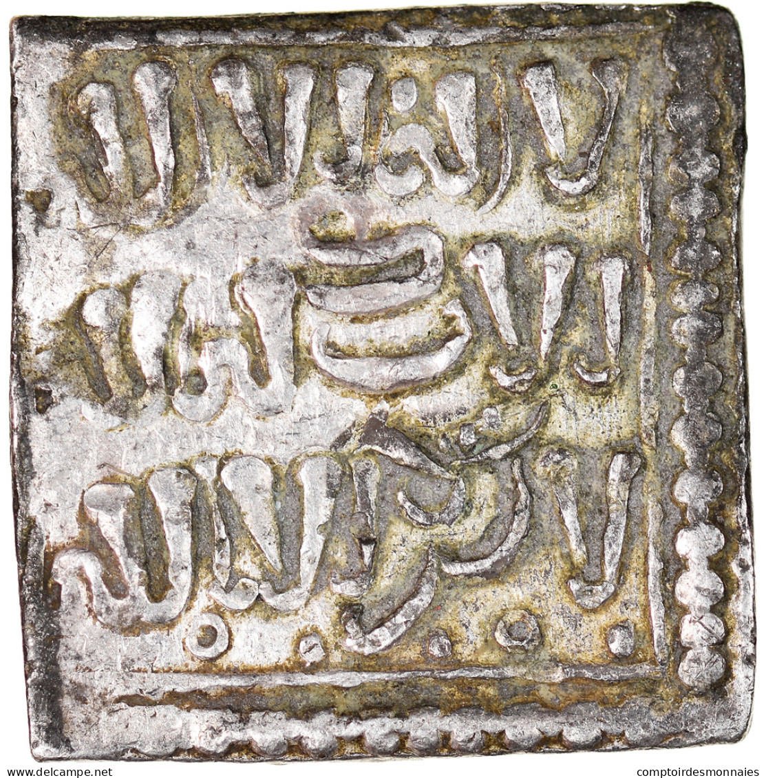 Monnaie, Almohad Caliphate, Millares, 1162-1269, Christian Imitation, TTB - Islamitisch